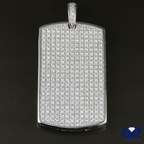 diamond dog tags for men.